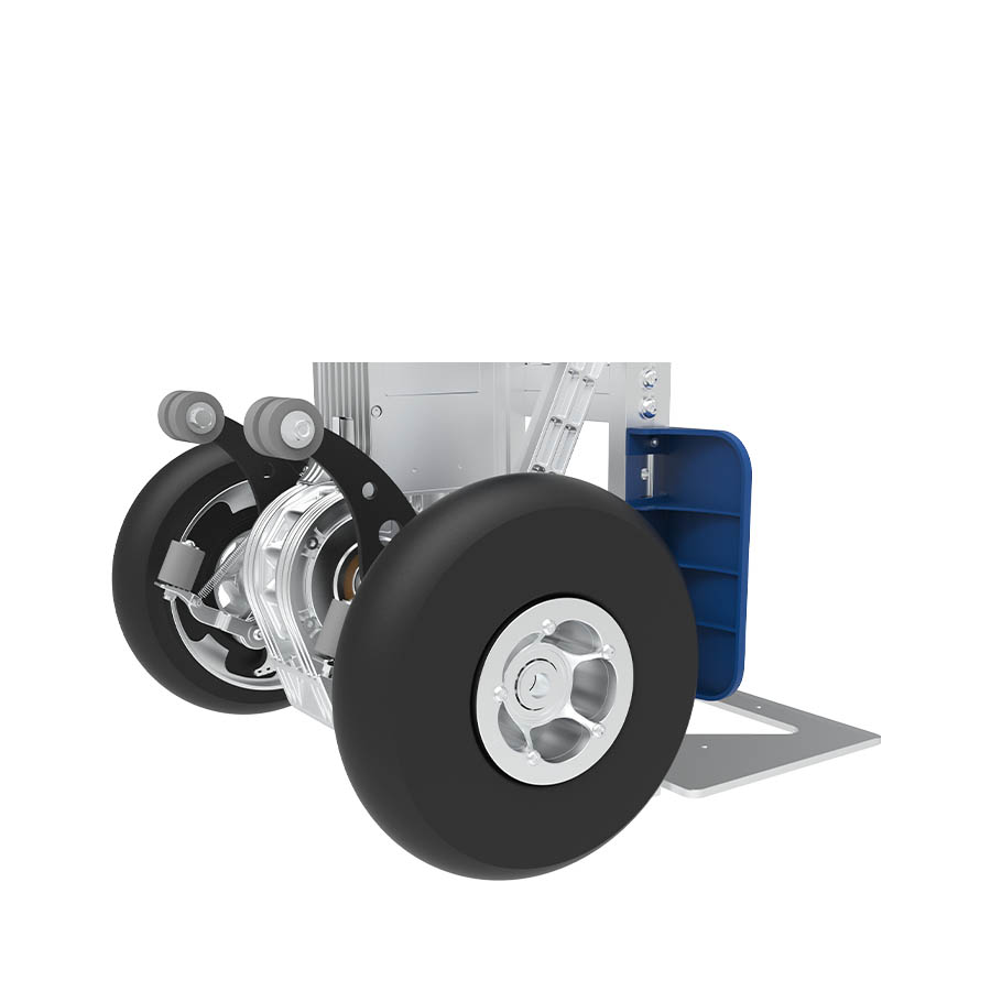 BetterWay El Trappesækkevogn 250 kg, Alu m. Bremse