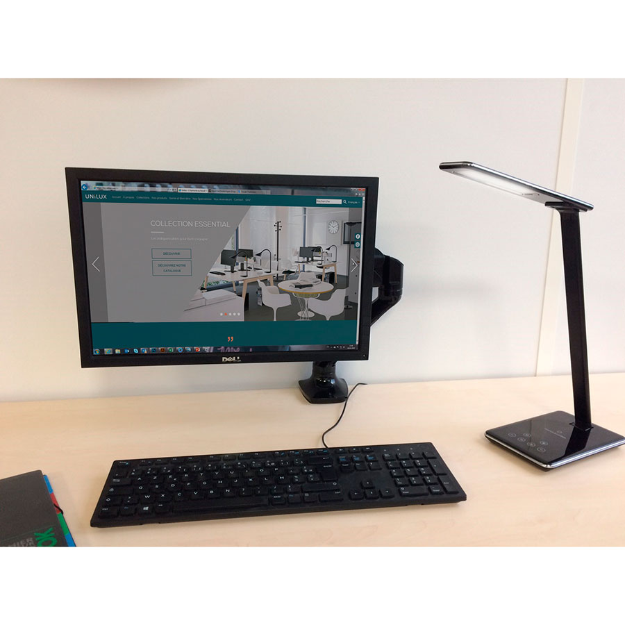 Bordlampe LINKA ULX - LED - Sort