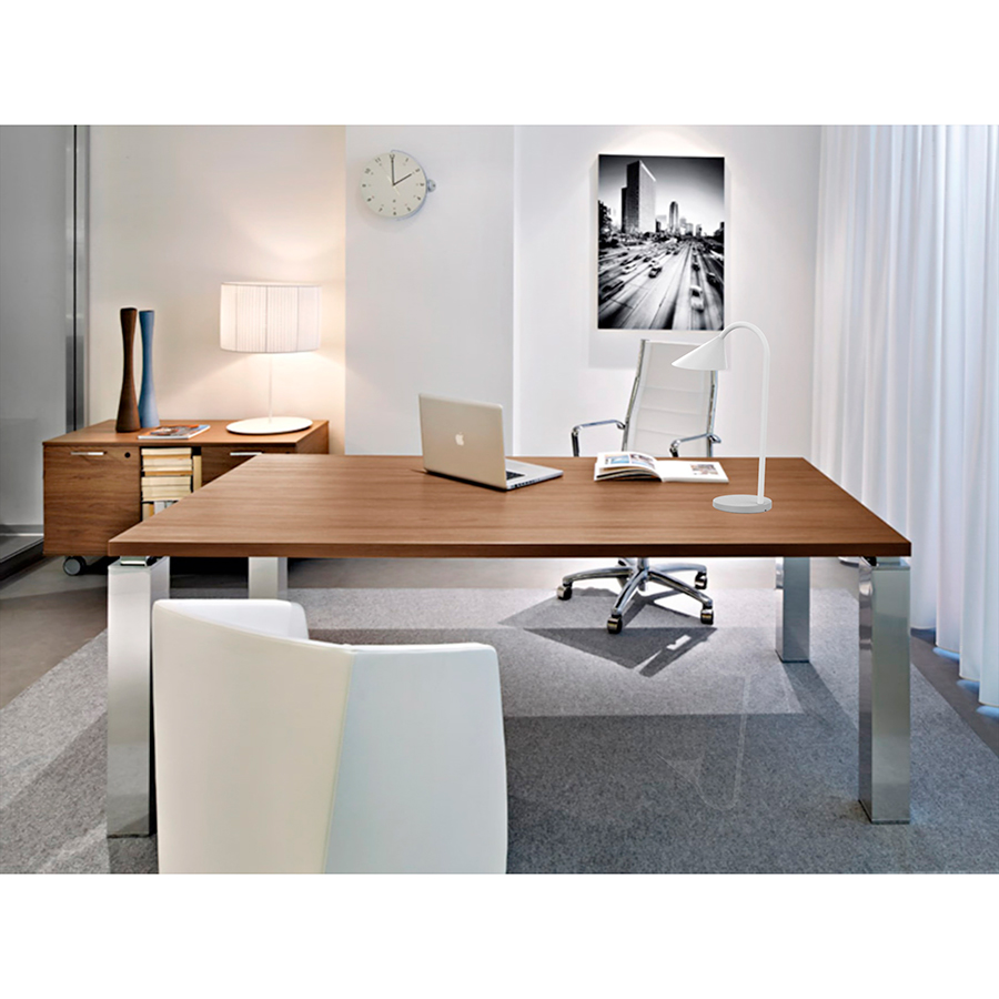 Bordlampe LED - Model SOL - Hvid