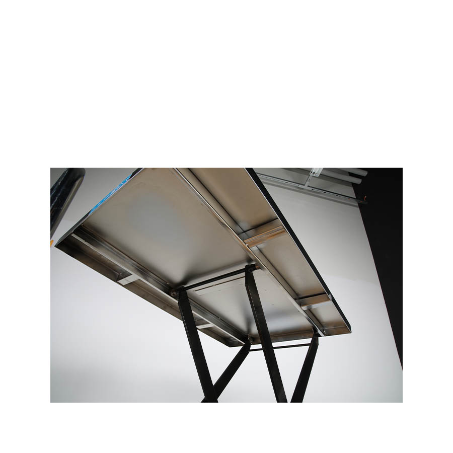 Løftebordsvogn 500 kg, 1200 x 800 mm