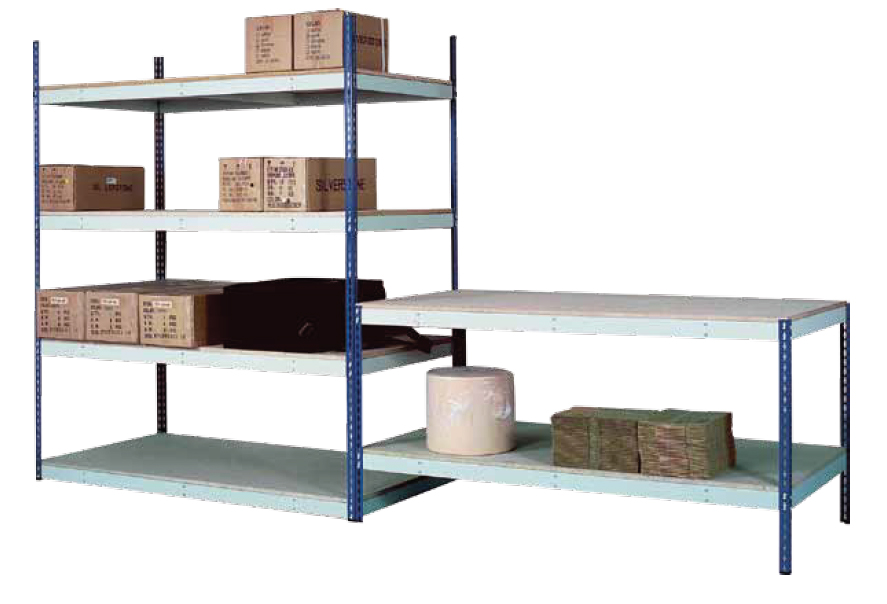 Universalreol BxDxH 1830x455x2130 mm.