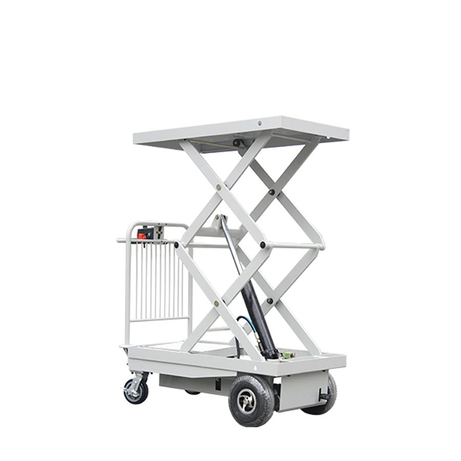 Selvkørende elektrisk løftebordsvogn 400 kg.