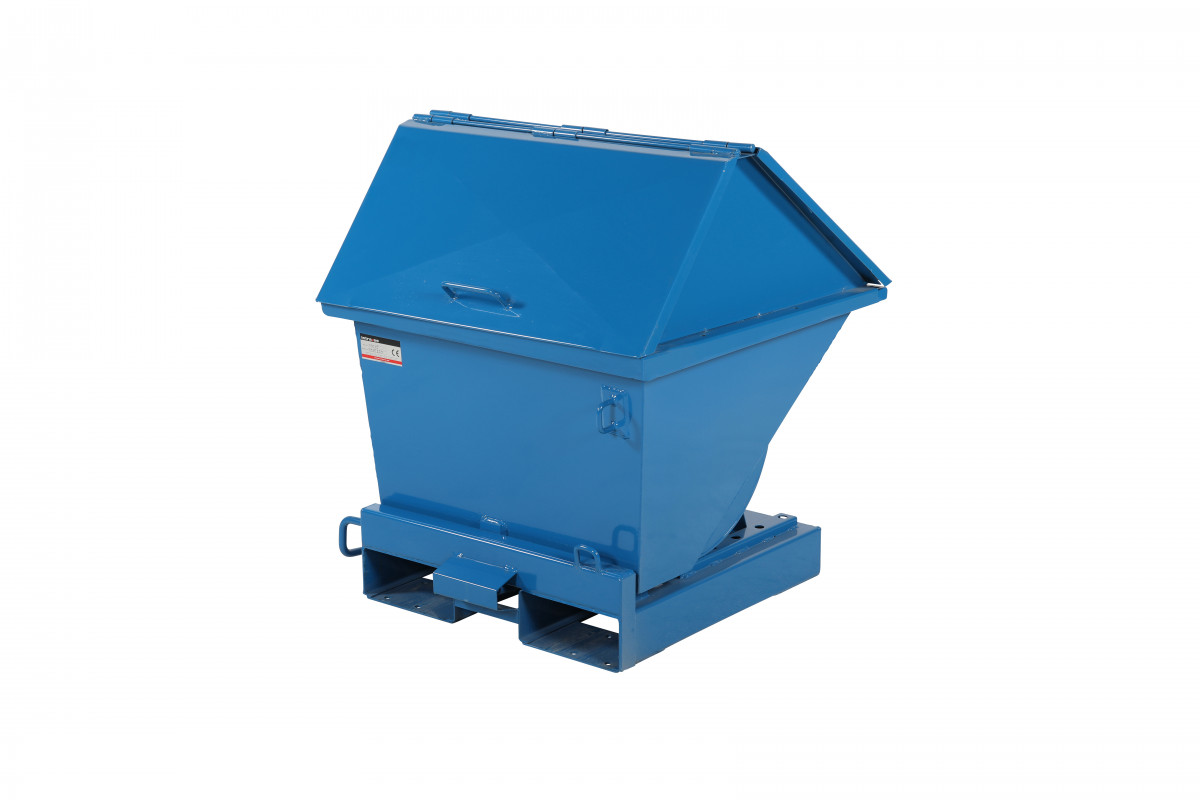 Tipcontainer lukket 200 L