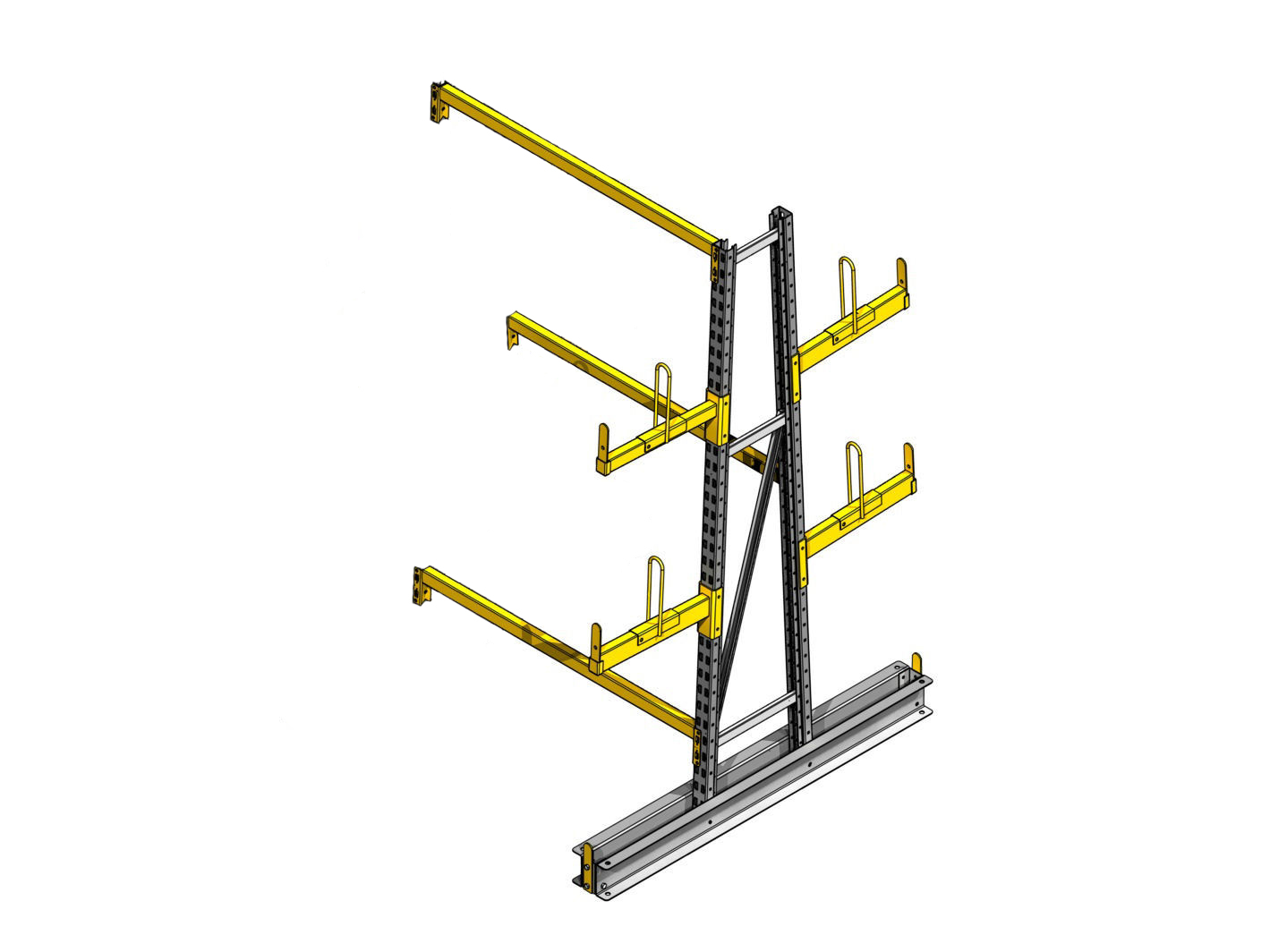 Grenreol: Fl. fag 1 stiger/8 arme 2100/1300mm.