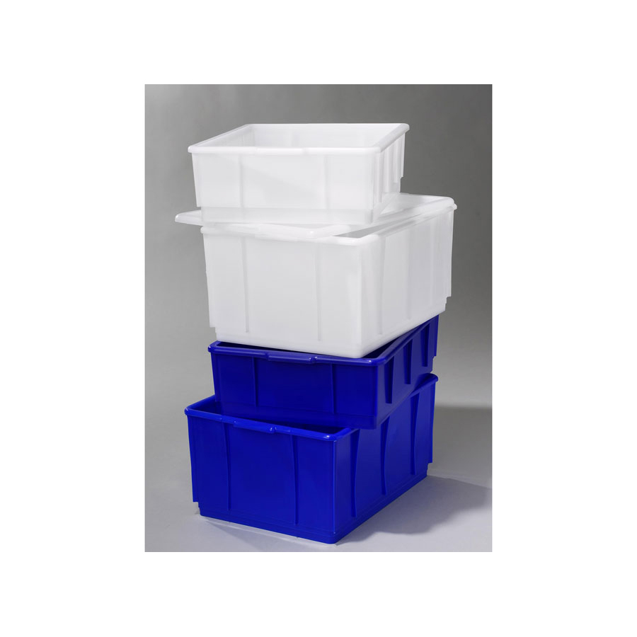 Fødevarekasse 13 L 420x320x125 mm blå