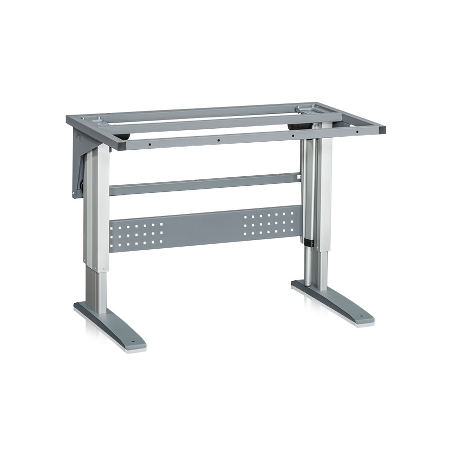 Arbejdsbordstel elektrisk 375kg. 1200x600 mm.
