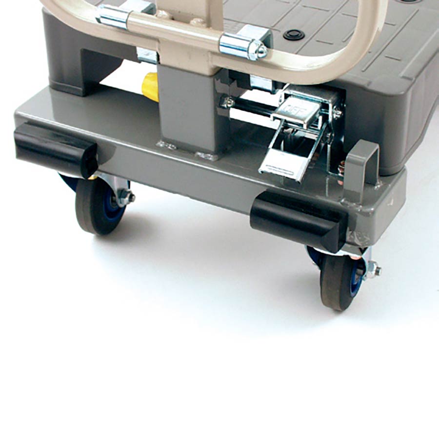 Prestar transportvogn med bremse 1310x440x1600mm