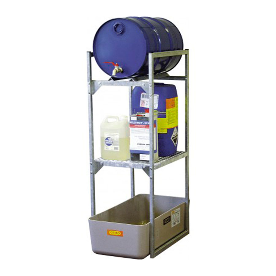 Miljøreol type 120 model 3 - tønde og beholder