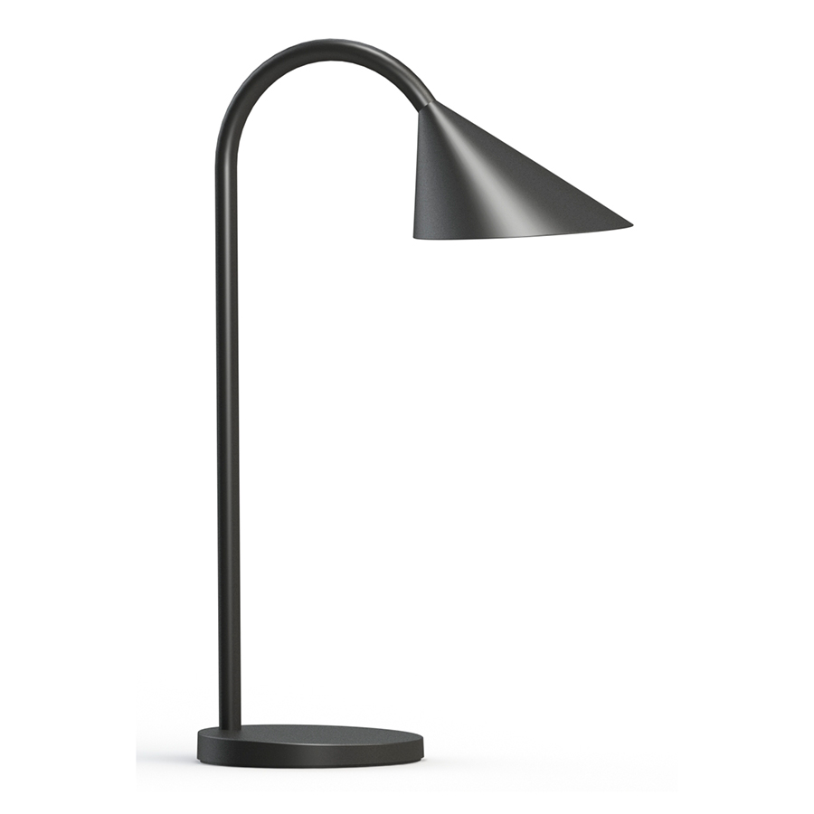 Bordlampe LED - Model SOL - Sort