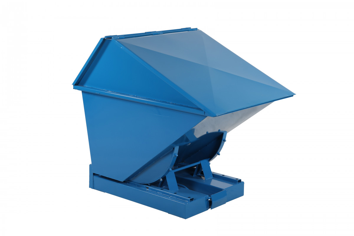 Tipcontainer lukket 400 L